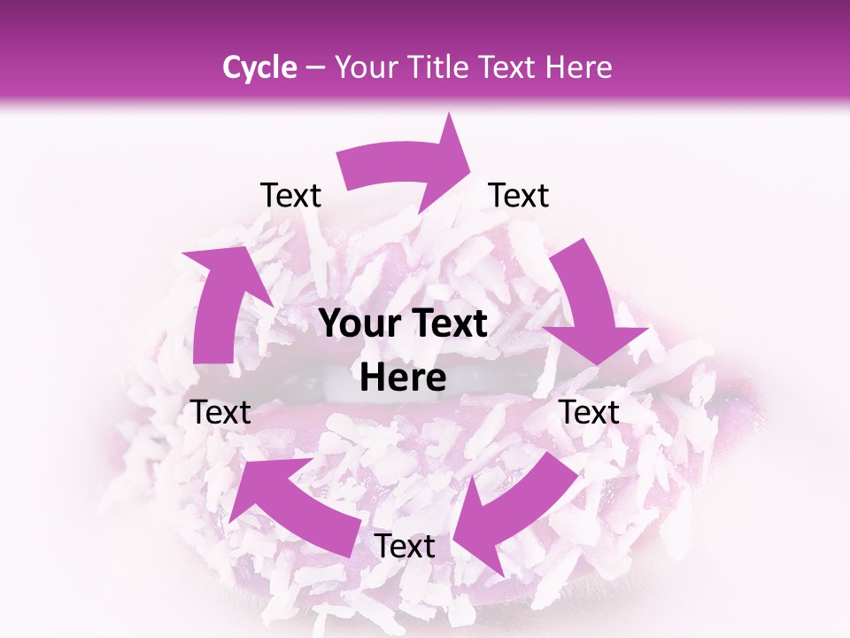 Cute Artistic Dessert PowerPoint Template