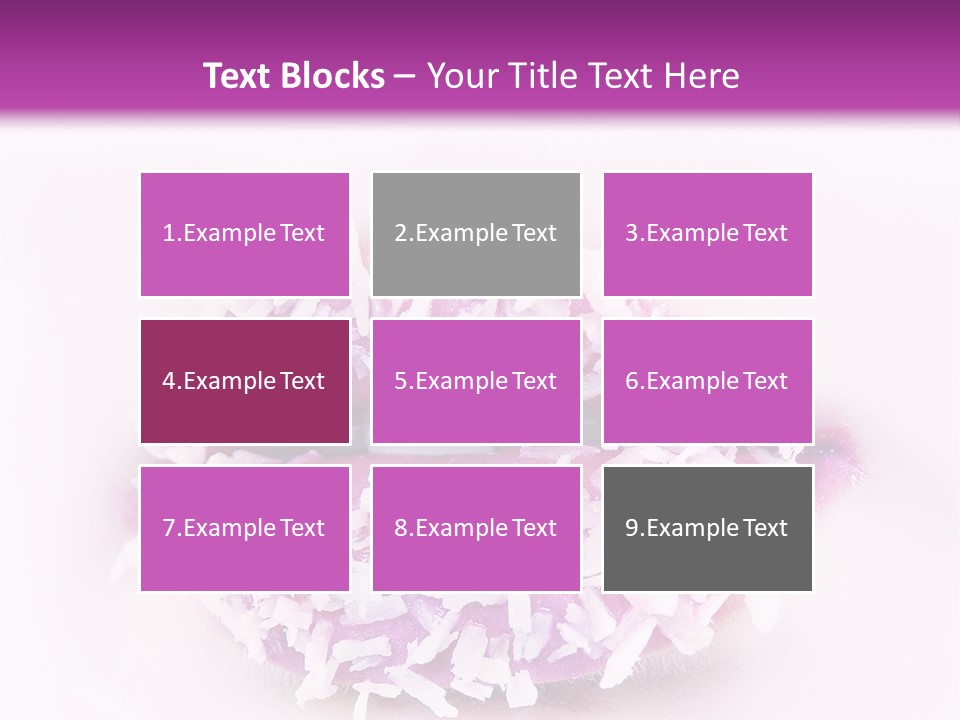 Cute Artistic Dessert PowerPoint Template