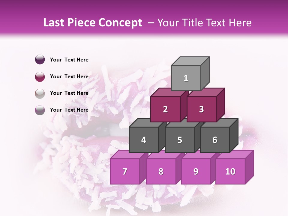 Cute Artistic Dessert PowerPoint Template