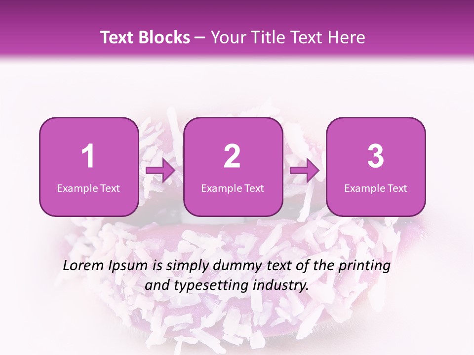 Cute Artistic Dessert PowerPoint Template