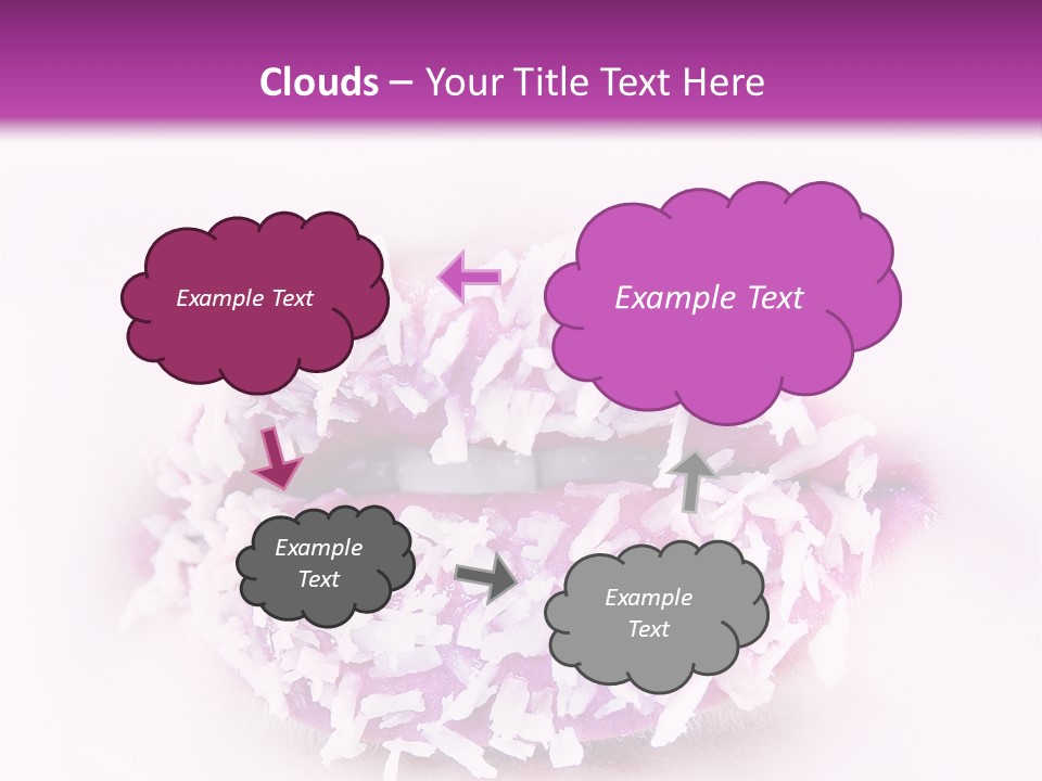 Cute Artistic Dessert PowerPoint Template