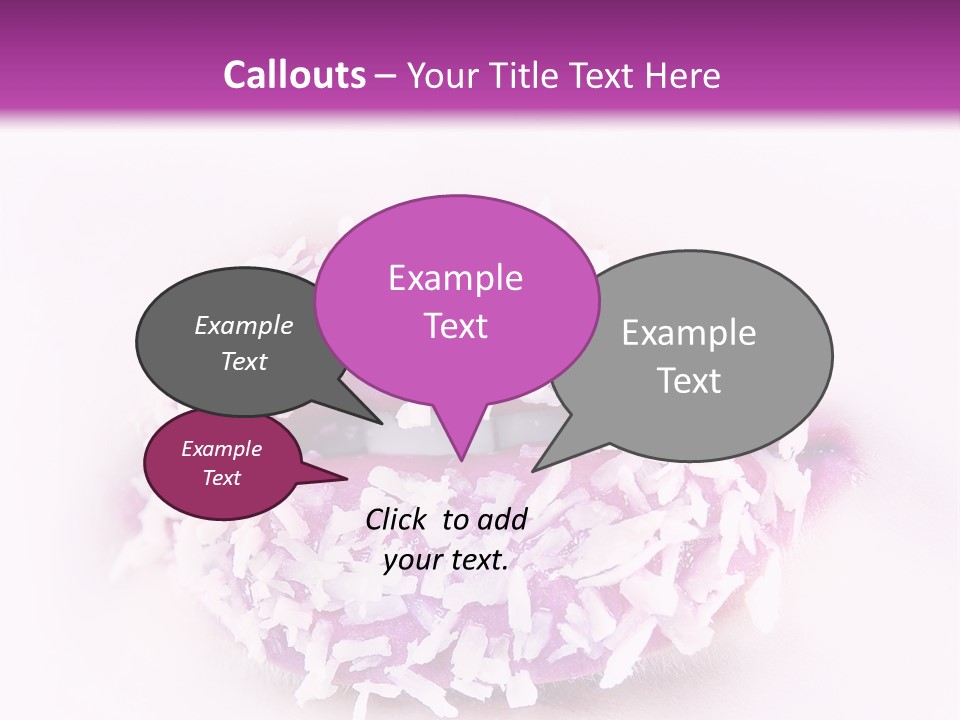 Cute Artistic Dessert PowerPoint Template