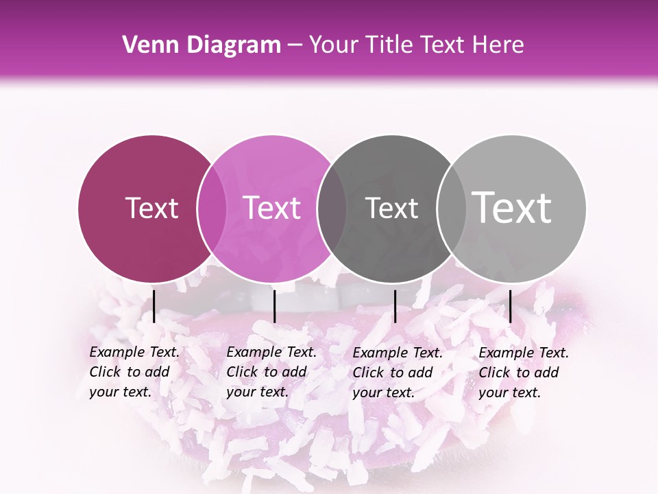 Cute Artistic Dessert PowerPoint Template
