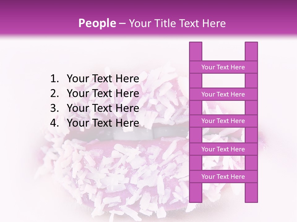 Cute Artistic Dessert PowerPoint Template