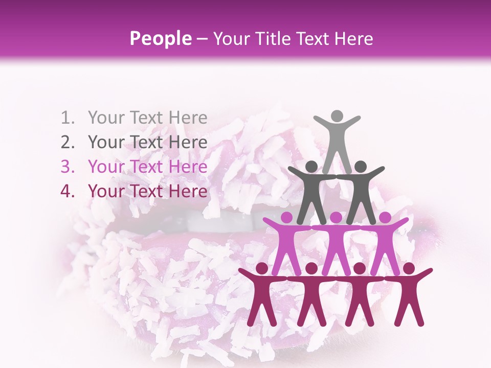 Cute Artistic Dessert PowerPoint Template