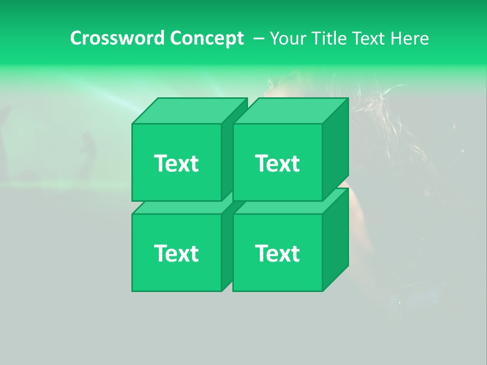 Light Party Dress PowerPoint Template