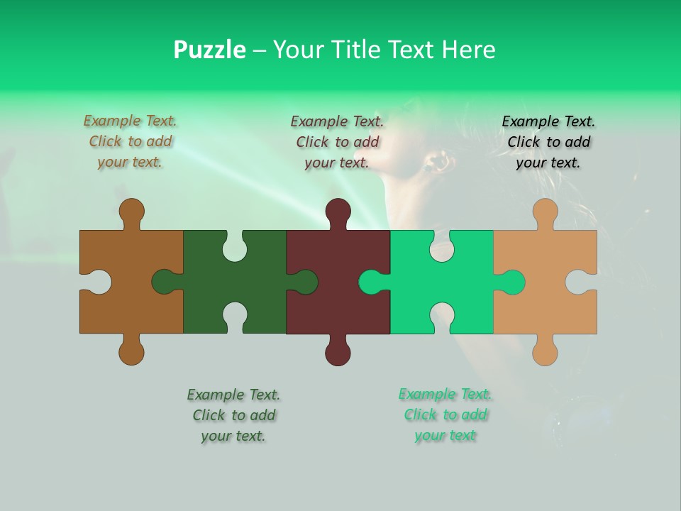 Light Party Dress PowerPoint Template