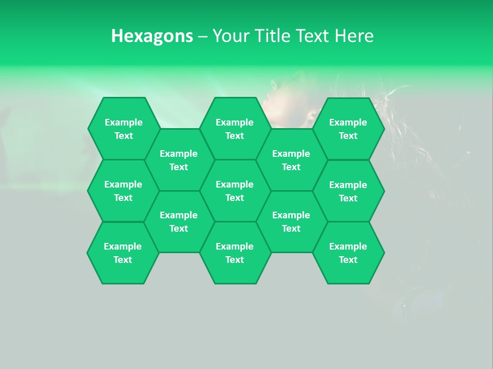 Light Party Dress PowerPoint Template