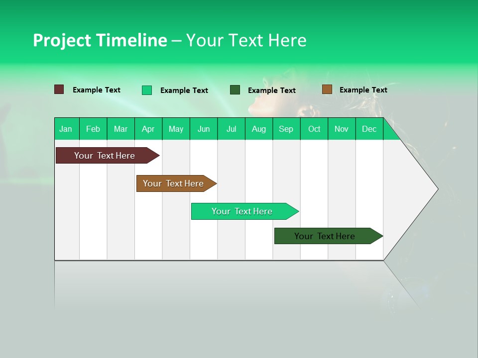 Light Party Dress PowerPoint Template