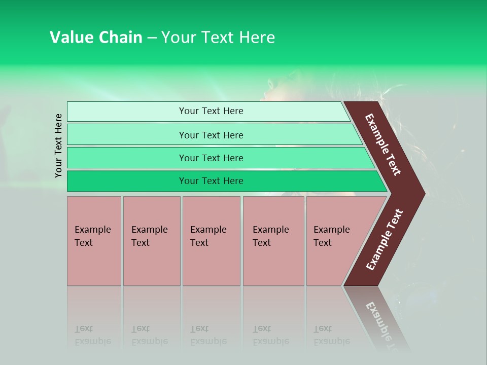 Light Party Dress PowerPoint Template