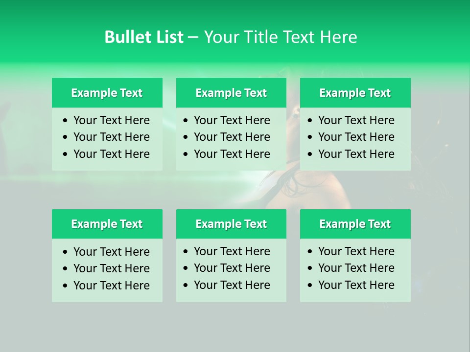 Light Party Dress PowerPoint Template