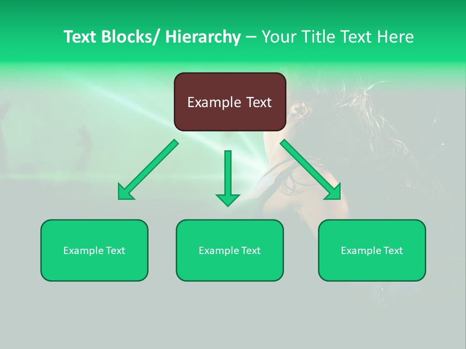 Light Party Dress PowerPoint Template