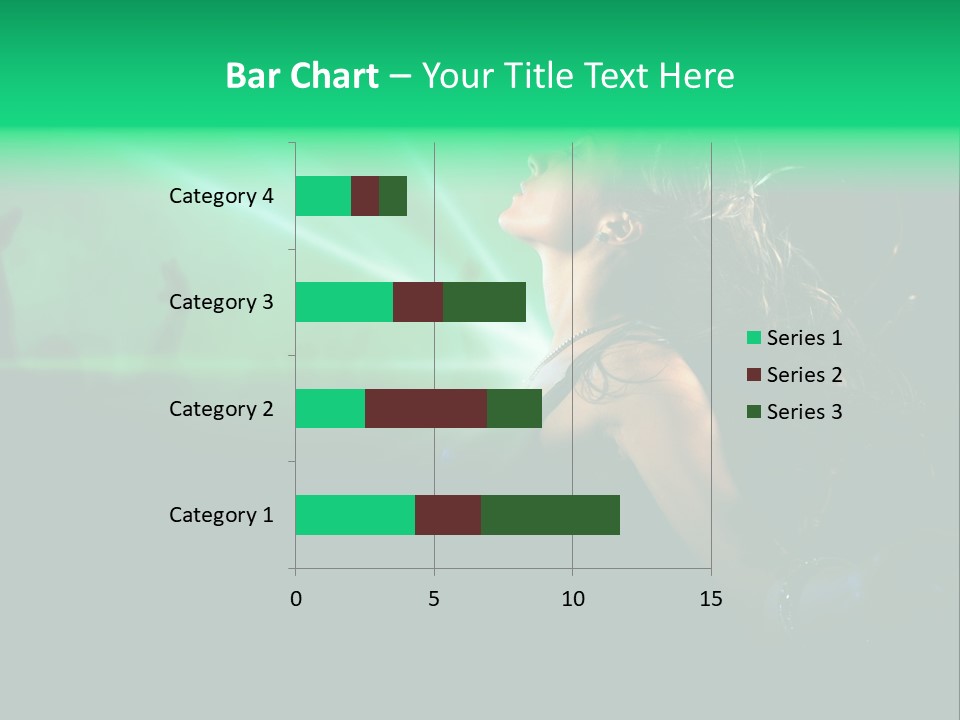 Light Party Dress PowerPoint Template