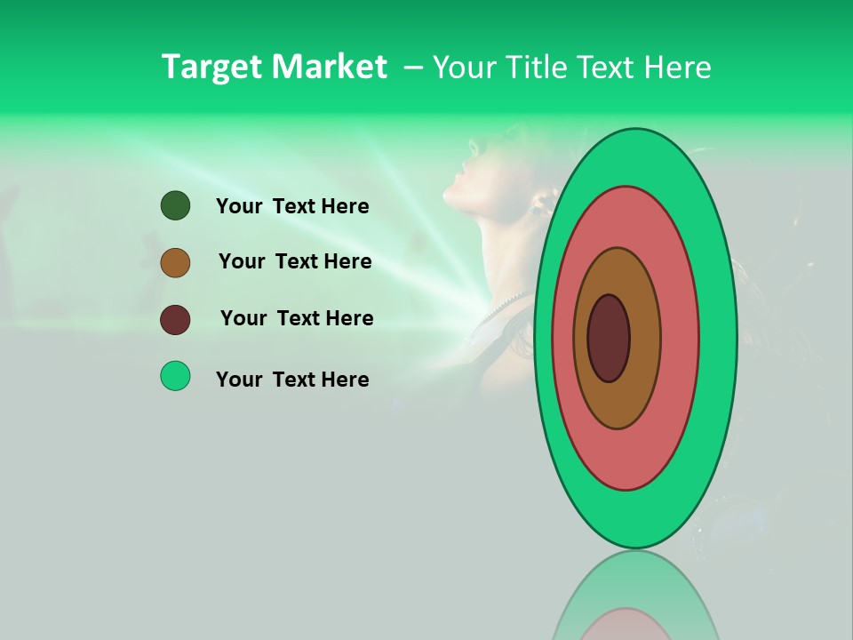 Light Party Dress PowerPoint Template