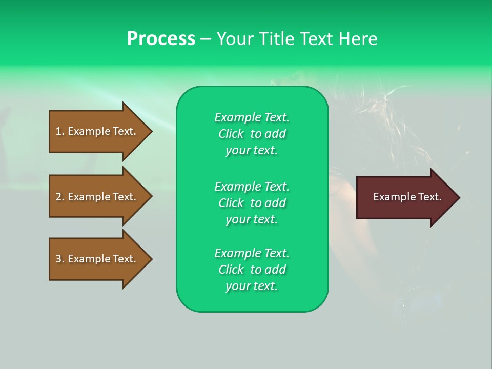 Light Party Dress PowerPoint Template