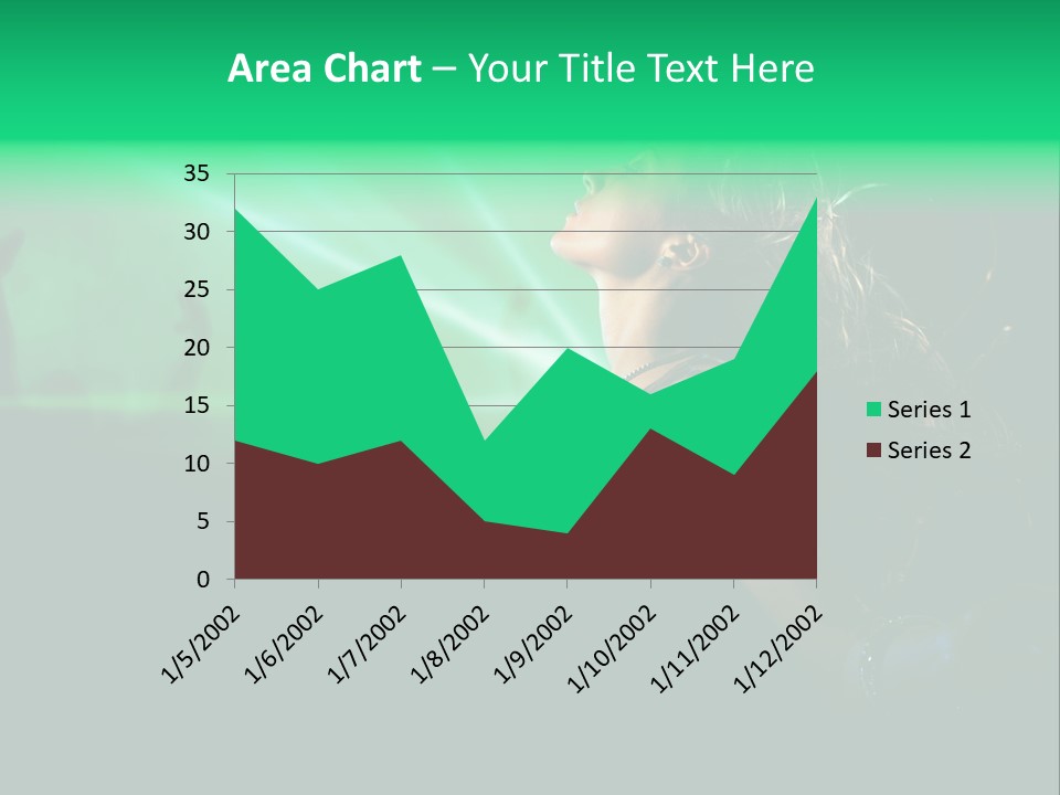 Light Party Dress PowerPoint Template