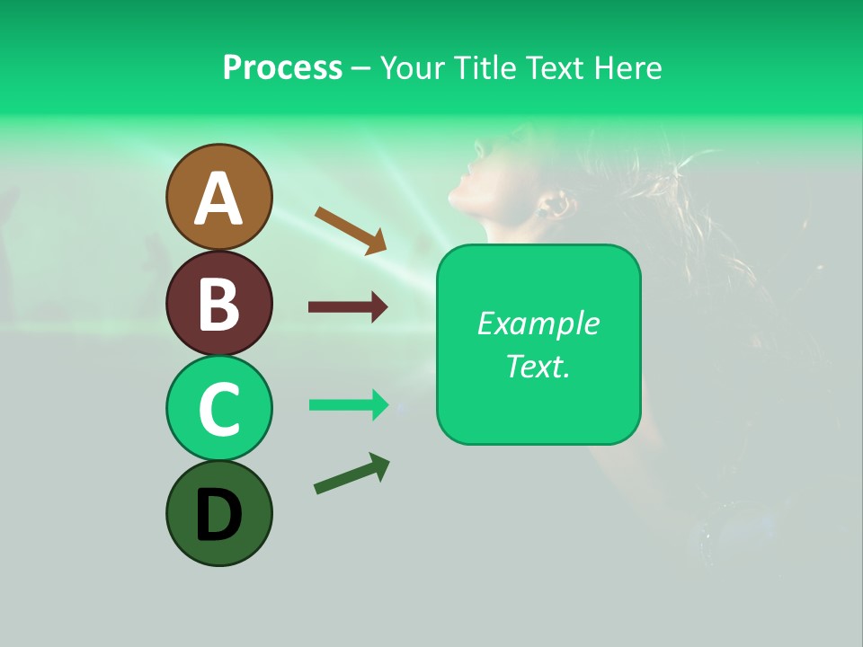 Light Party Dress PowerPoint Template