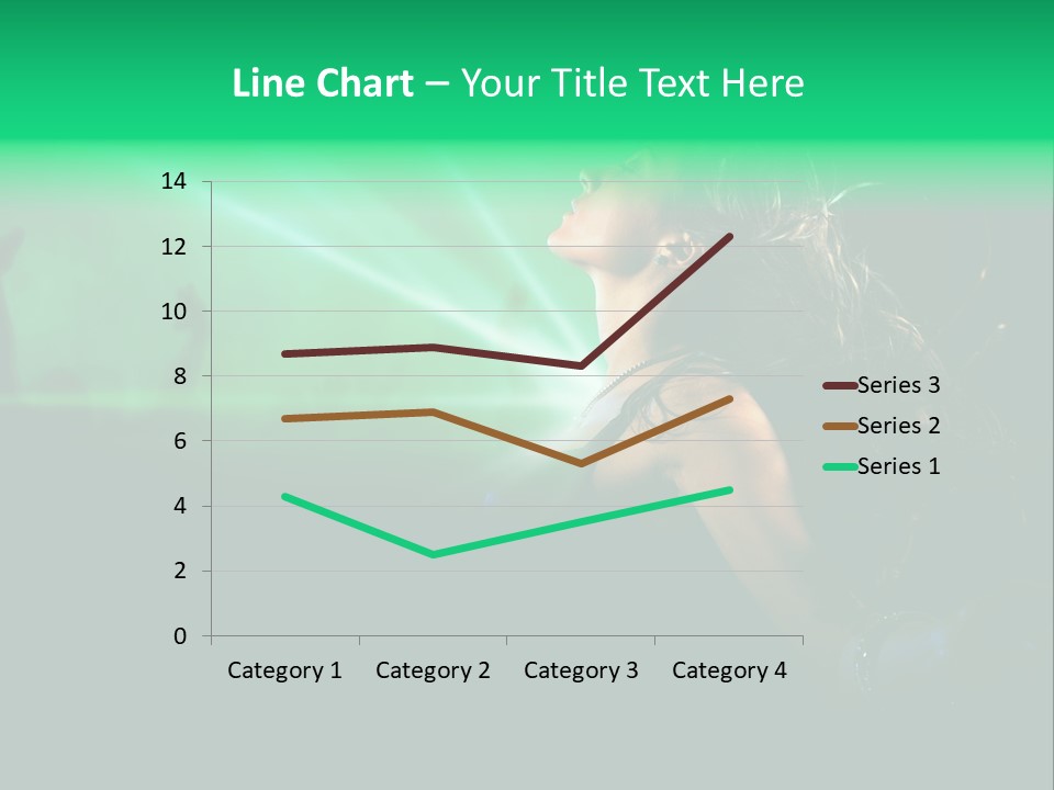 Light Party Dress PowerPoint Template