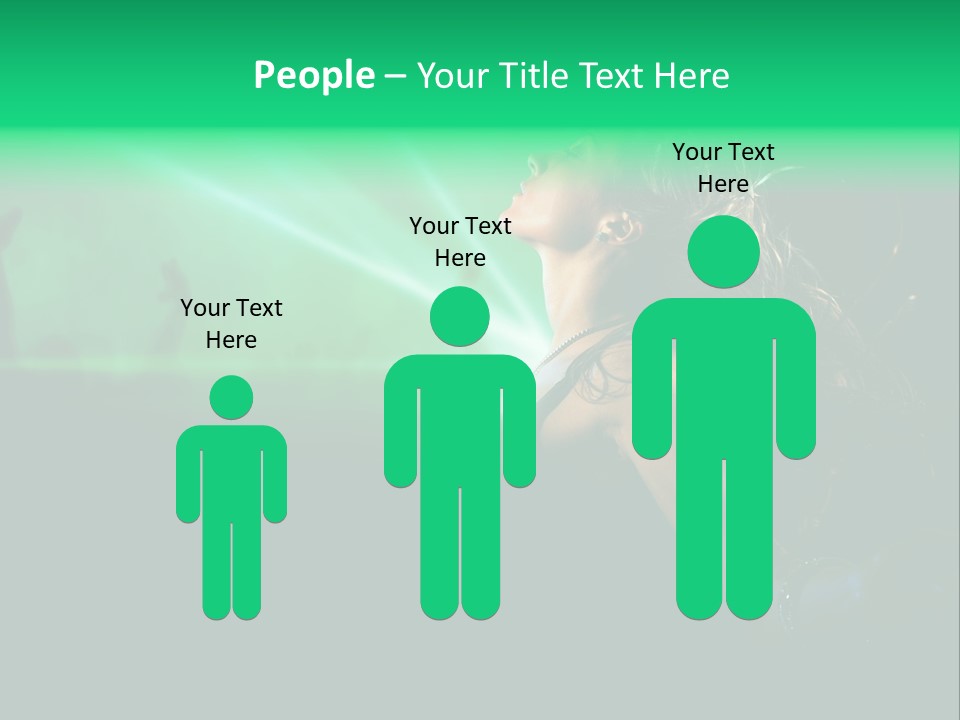 Light Party Dress PowerPoint Template