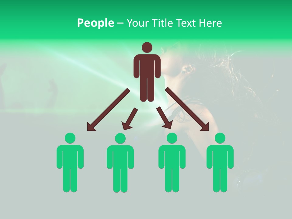 Light Party Dress PowerPoint Template