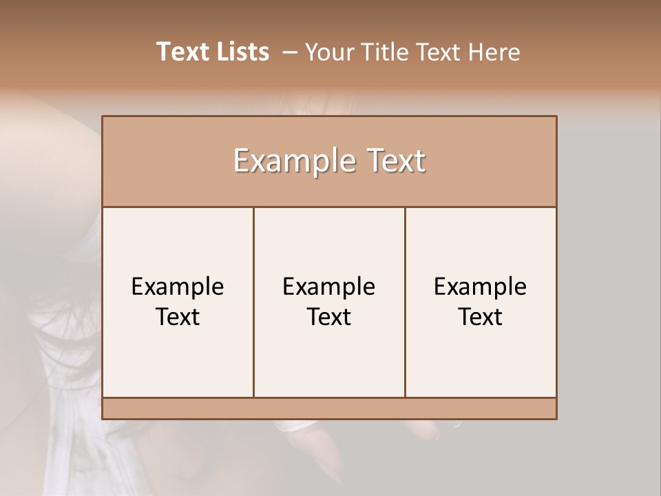 American Cuisine Meal Peppers PowerPoint Template