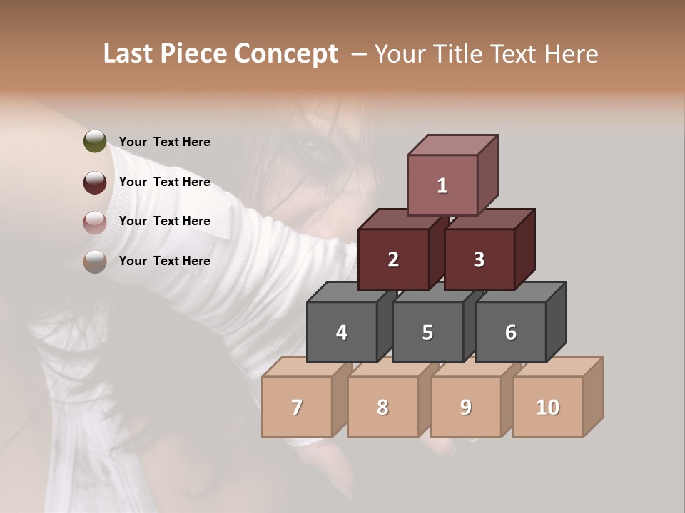 American Cuisine Meal Peppers PowerPoint Template