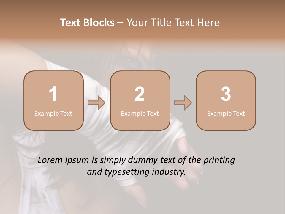 American Cuisine Meal Peppers PowerPoint Template