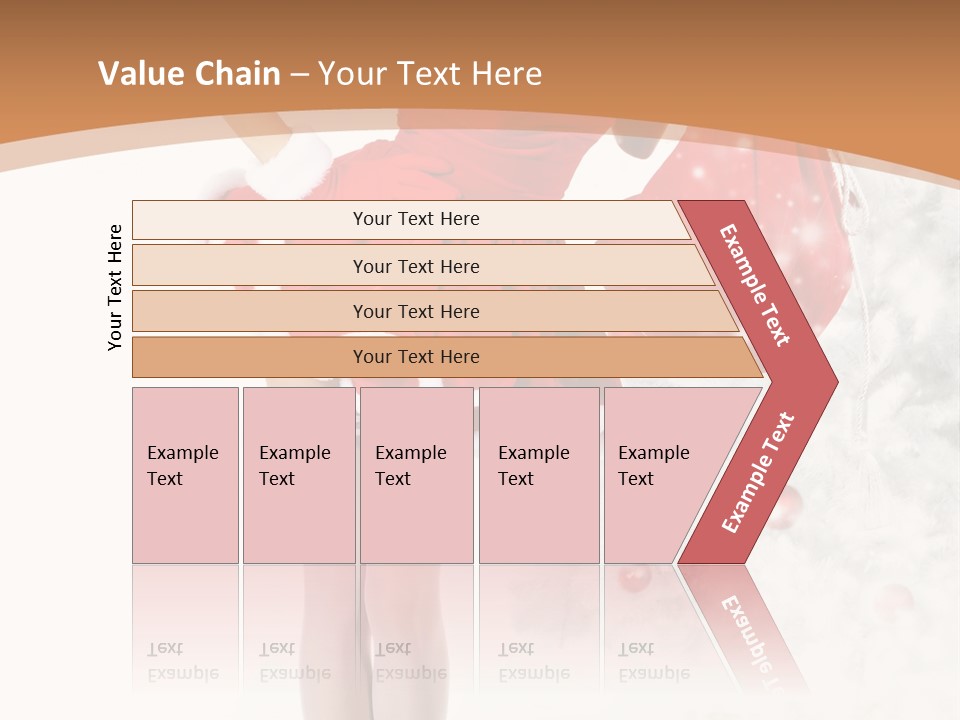 White Fashion Girl PowerPoint Template