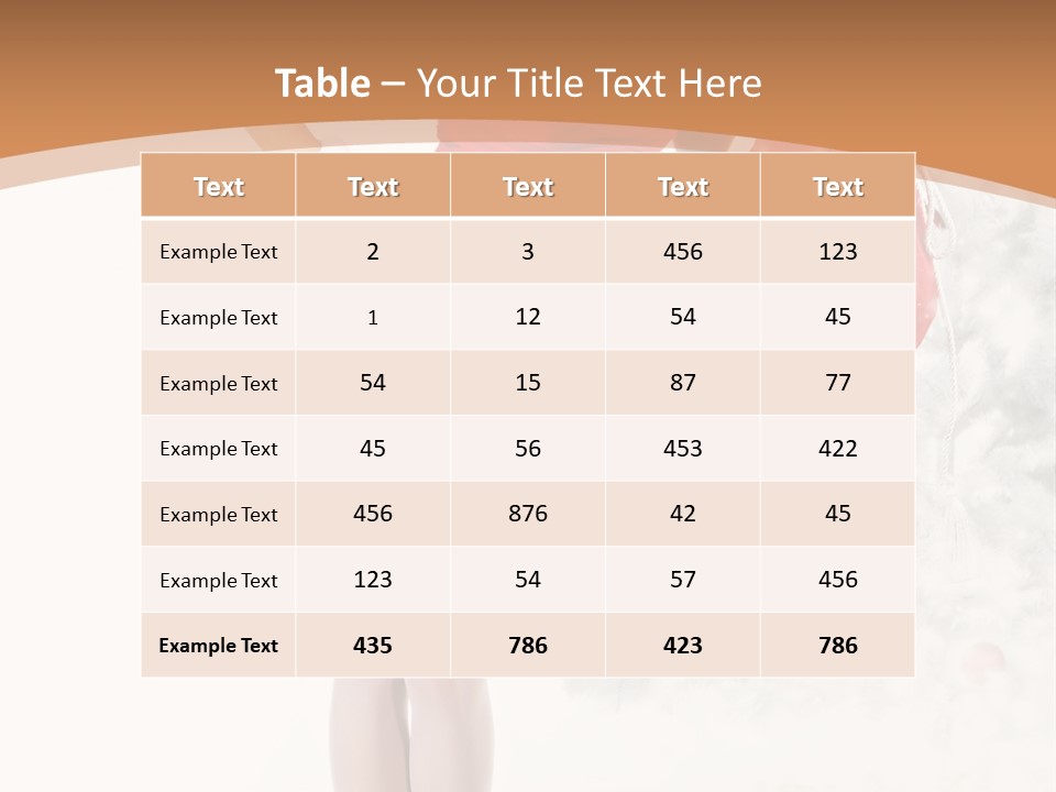 White Fashion Girl PowerPoint Template