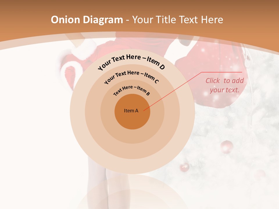 White Fashion Girl PowerPoint Template