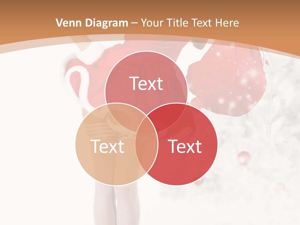 White Fashion Girl PowerPoint Template