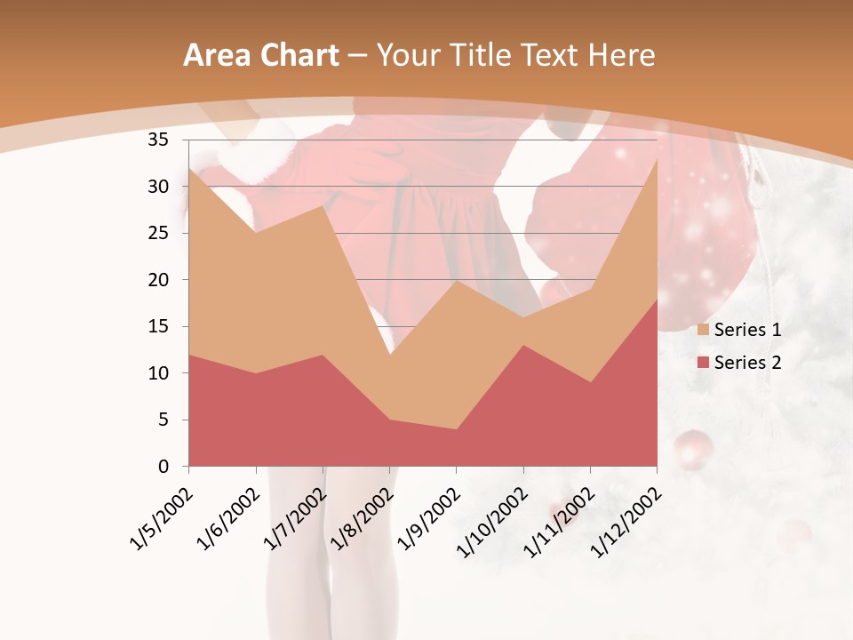 White Fashion Girl PowerPoint Template