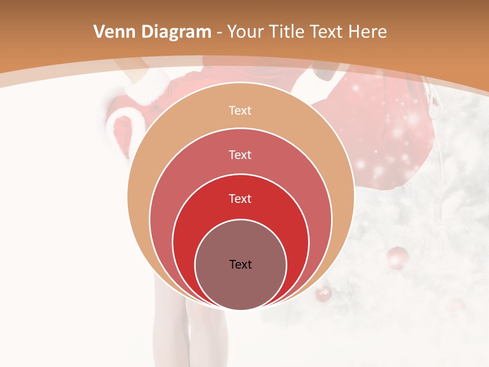 White Fashion Girl PowerPoint Template