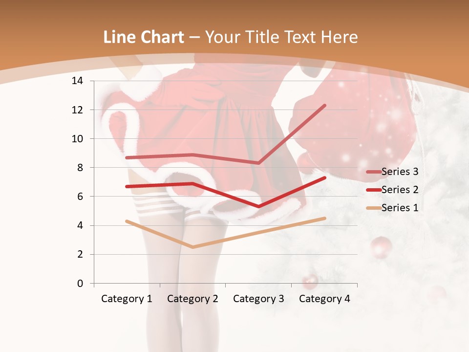 White Fashion Girl PowerPoint Template