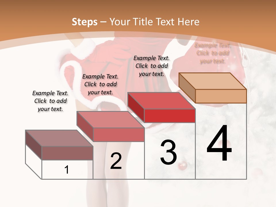 White Fashion Girl PowerPoint Template