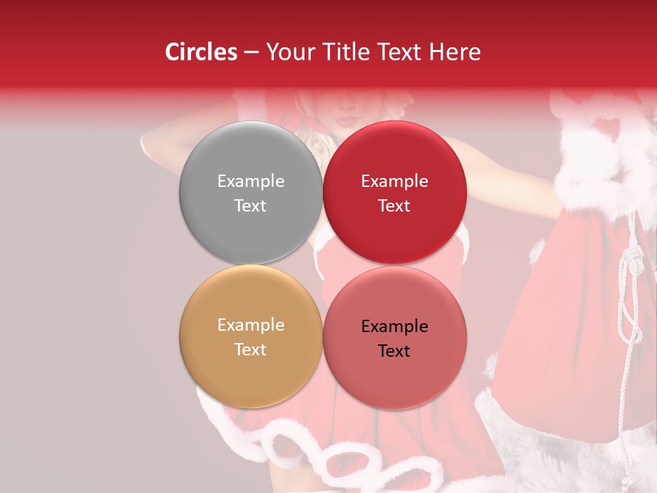 Beauty Fashion Pinup PowerPoint Template