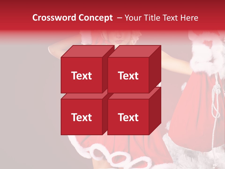 Beauty Fashion Pinup PowerPoint Template