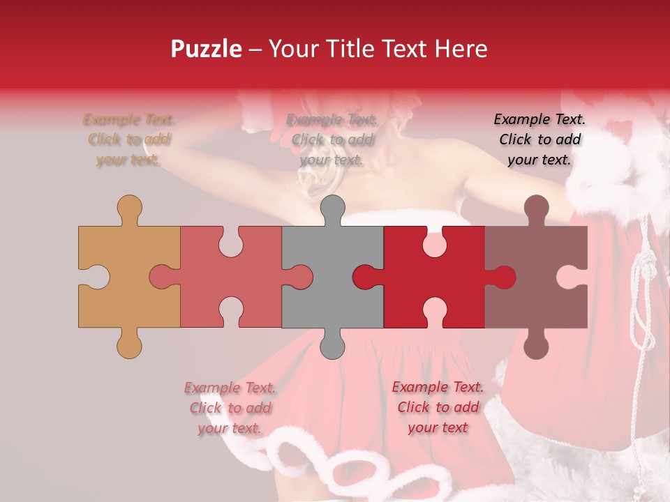 Beauty Fashion Pinup PowerPoint Template