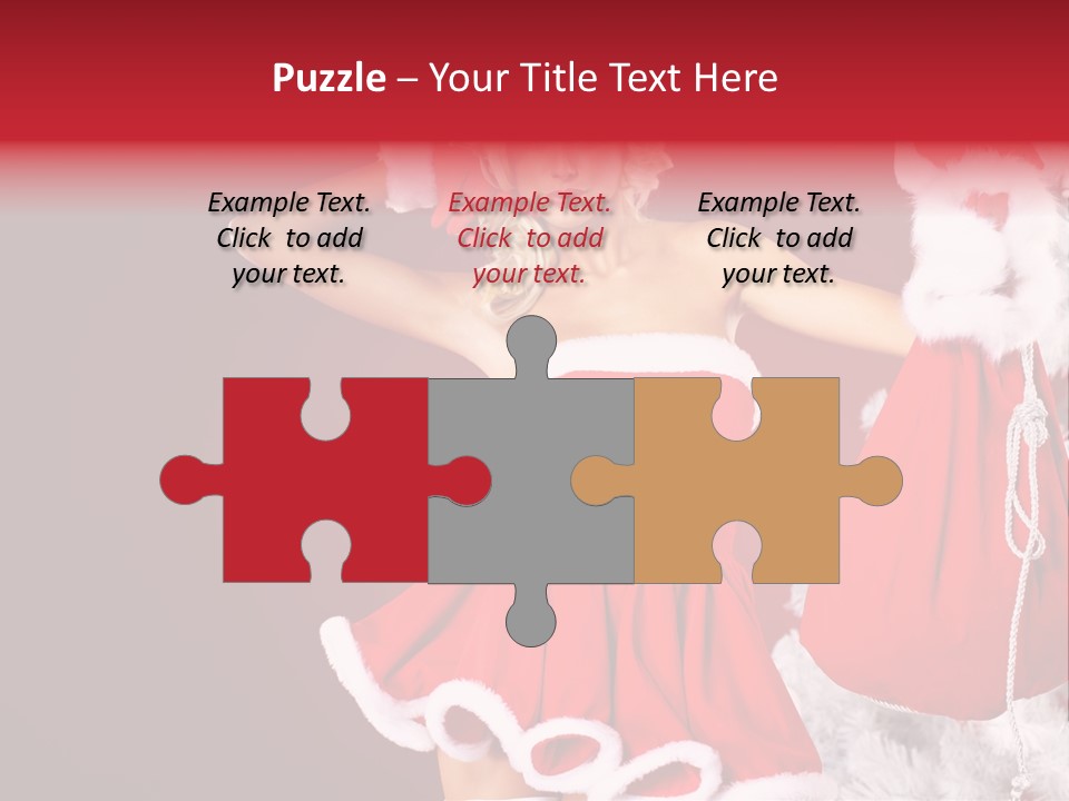 Beauty Fashion Pinup PowerPoint Template