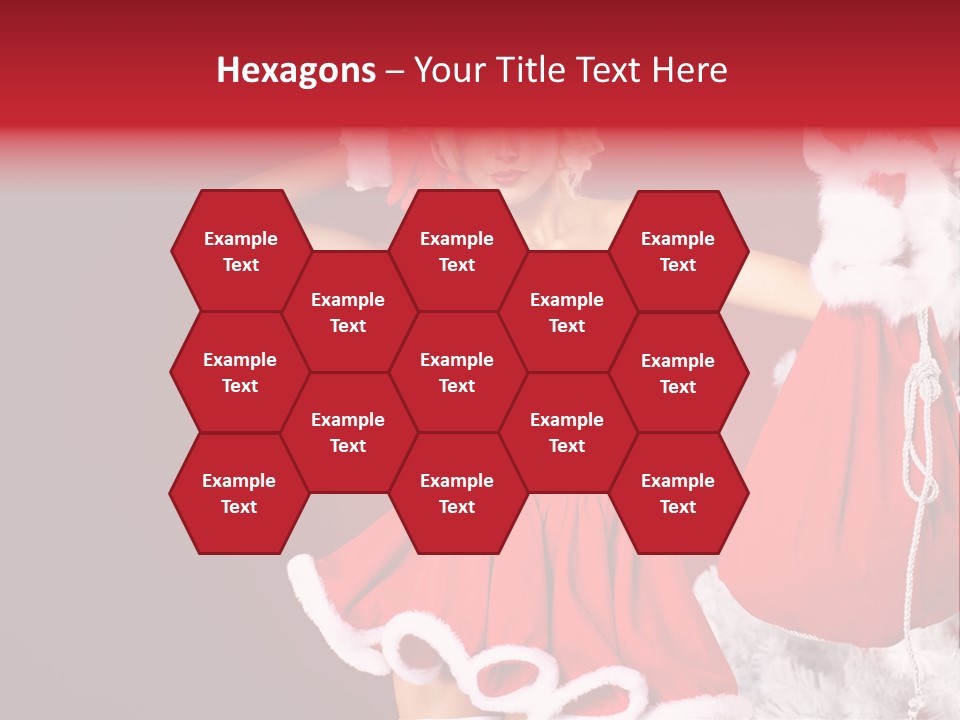 Beauty Fashion Pinup PowerPoint Template