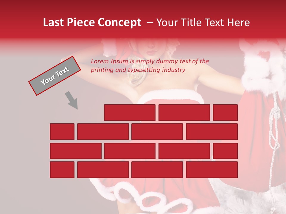 Beauty Fashion Pinup PowerPoint Template