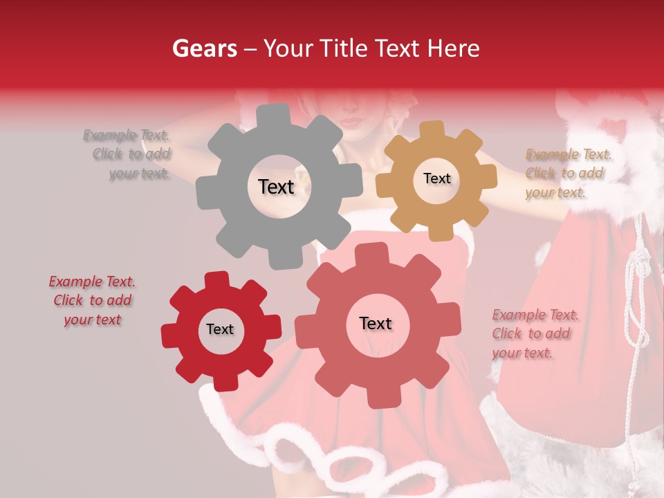 Beauty Fashion Pinup PowerPoint Template