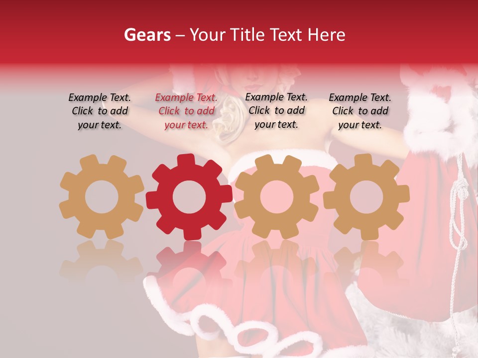 Beauty Fashion Pinup PowerPoint Template