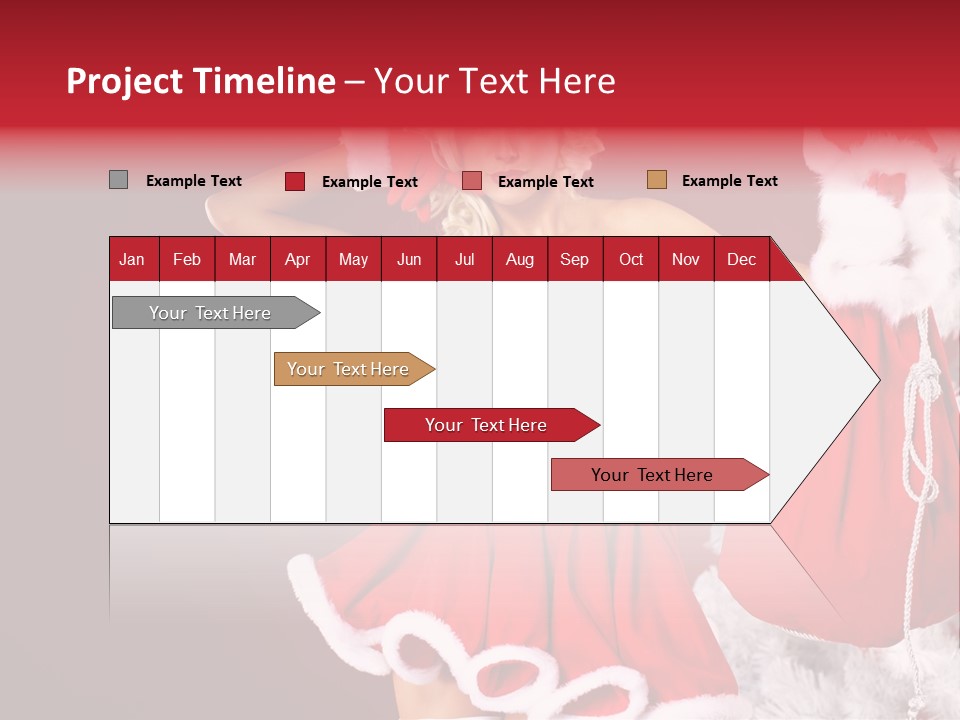 Beauty Fashion Pinup PowerPoint Template