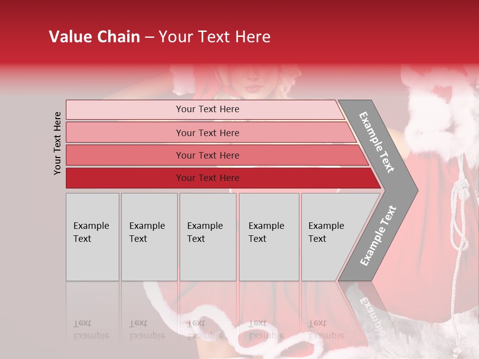Beauty Fashion Pinup PowerPoint Template