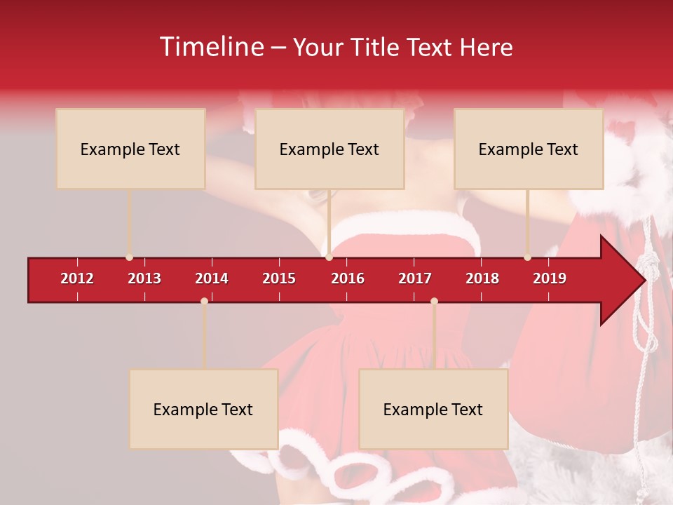 Beauty Fashion Pinup PowerPoint Template