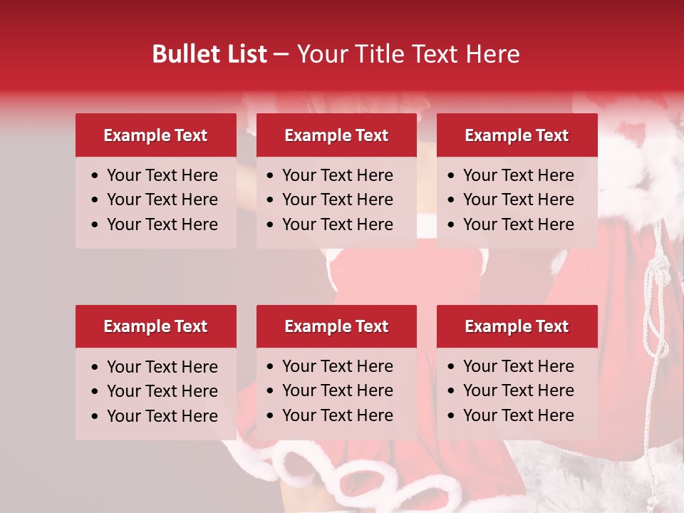 Beauty Fashion Pinup PowerPoint Template