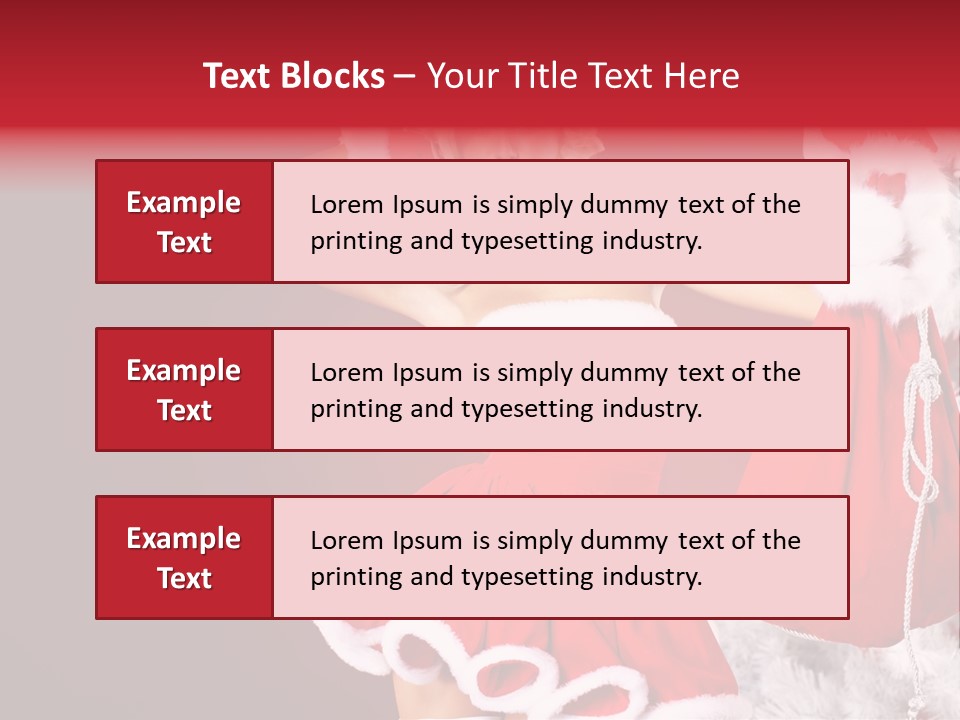 Beauty Fashion Pinup PowerPoint Template