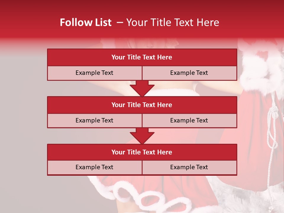 Beauty Fashion Pinup PowerPoint Template