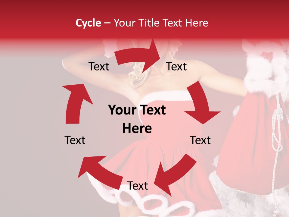 Beauty Fashion Pinup PowerPoint Template